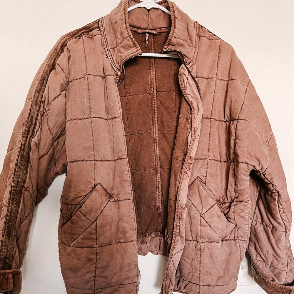 Free People Dolman Quilted Jacket